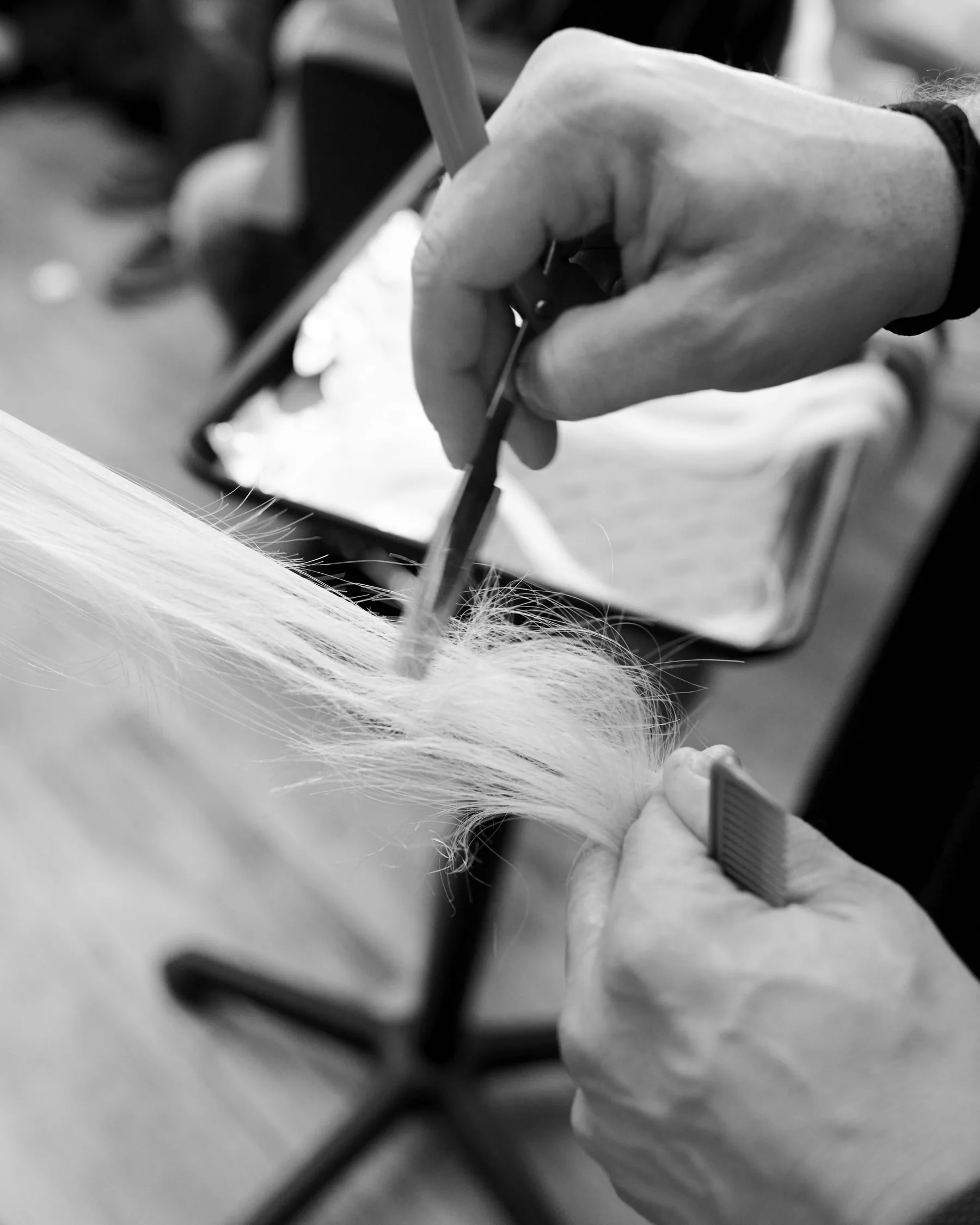 A precision haircut at Frankie in Collingswood